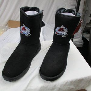 NHL Colorado Avalanche Boys Fan Boot, Size 11, Black. FREE SHIPPING. 2015.